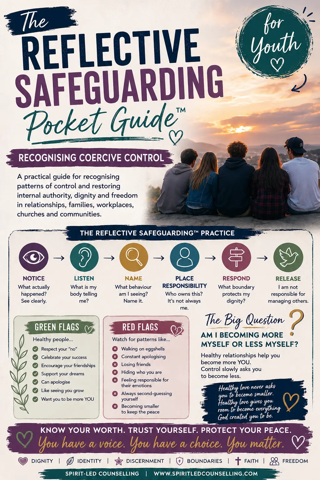 The Reflective Safeguarding Pocket Guide™ — Recognising Coercive Control — cover