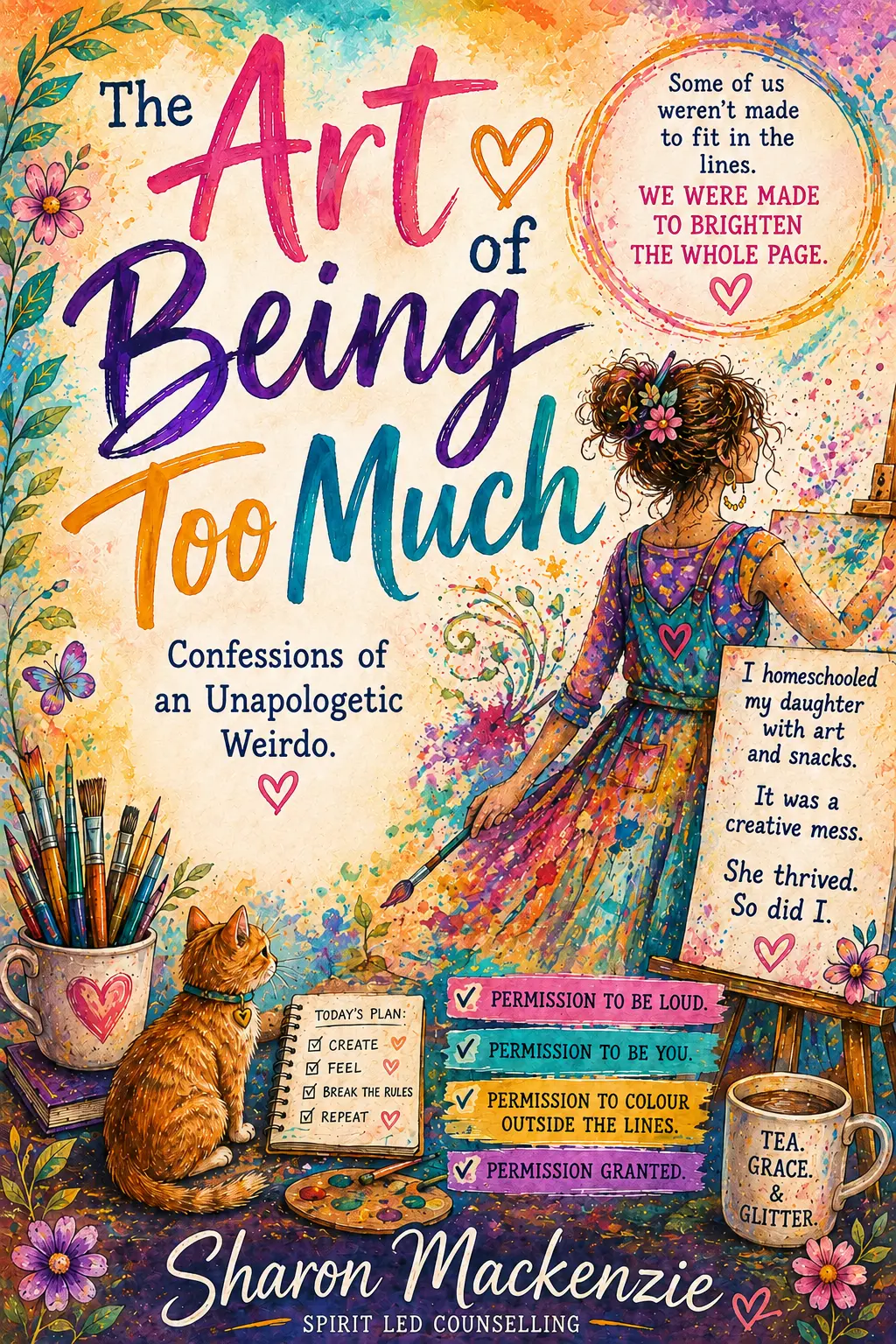 The Art of Being Too Much cover