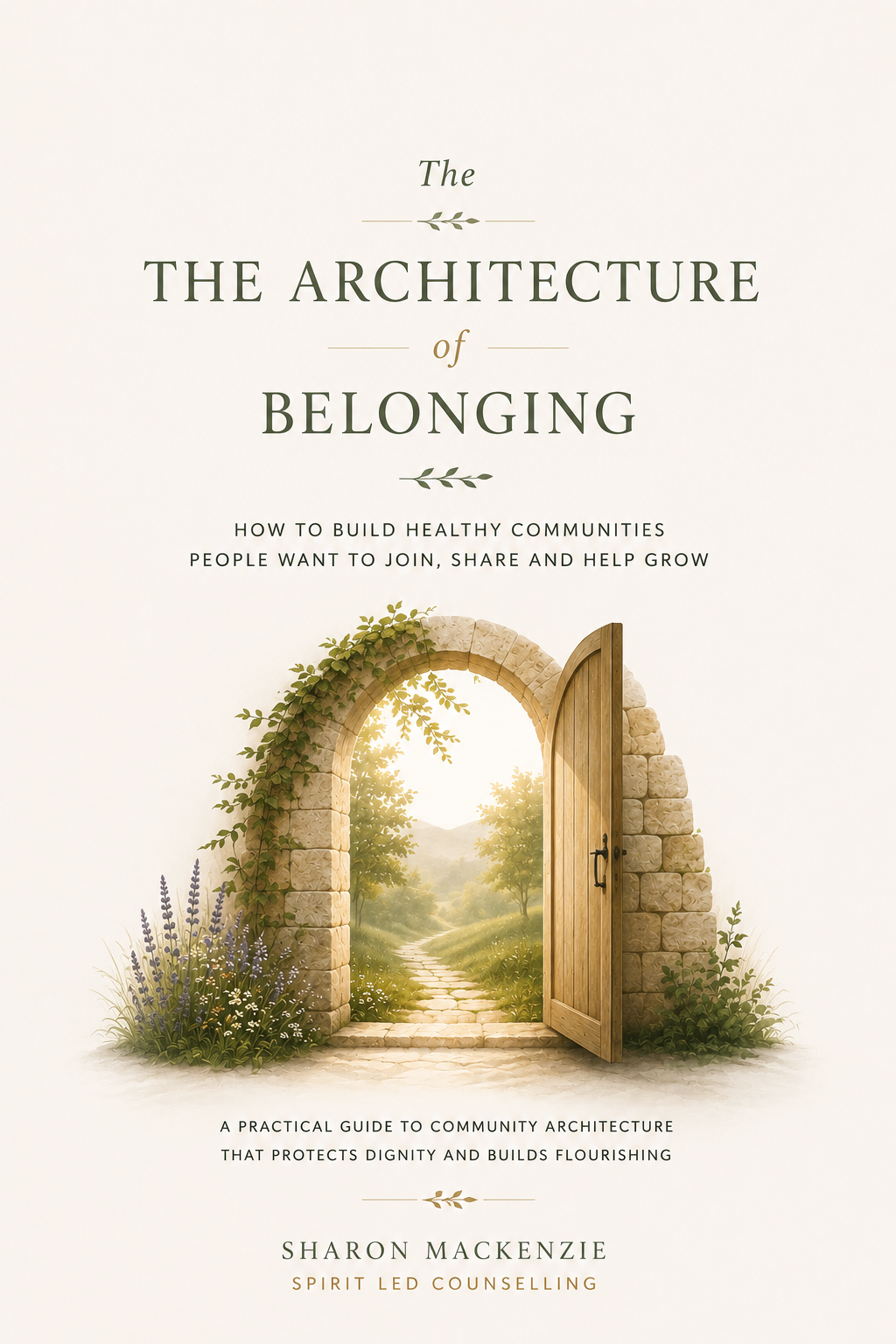 THE ARCHITECTURE OF BELONGING cover
